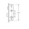 Gearbox 35mm GU Split spindle