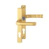 Door handle London Hoppe gold