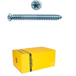 Big Head concrete screw box yellow