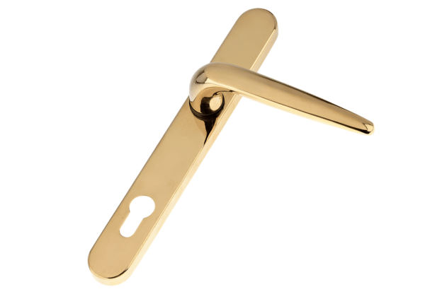 Offset door handle Gold