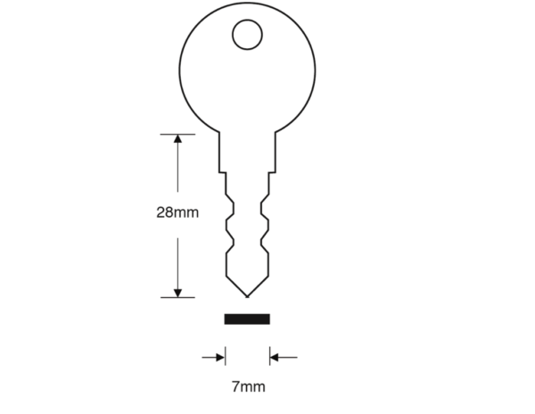 winlock key sizes