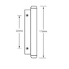 Patio Handle Size