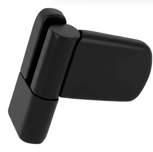 Mila Ideal Flag door hinge Black